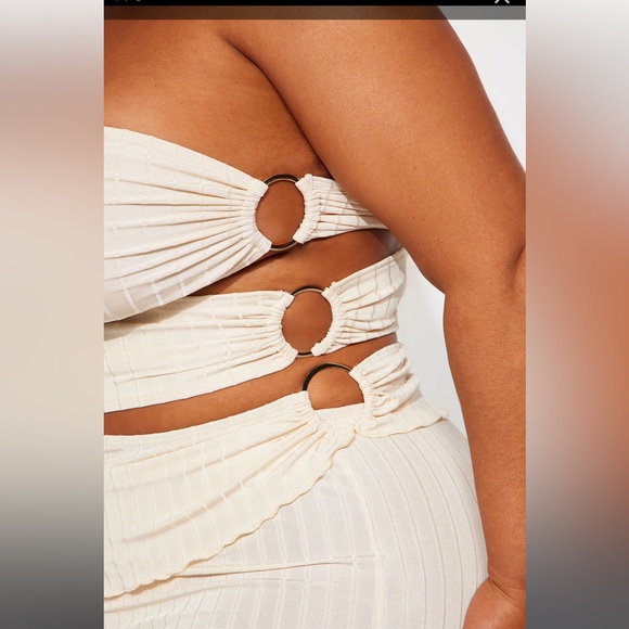 Two Piece Ribbed Pant Set - Picture 2 of 4